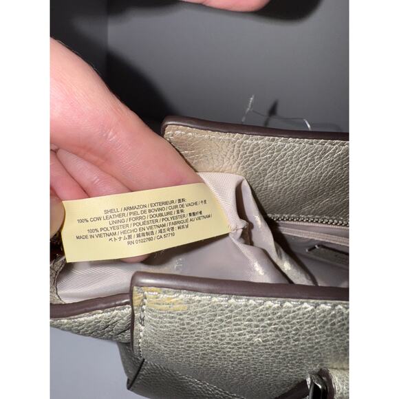 Kate Spade Metallic Jackson Leather Medium Satchel Crossbody Bag - Picture 16 of 16